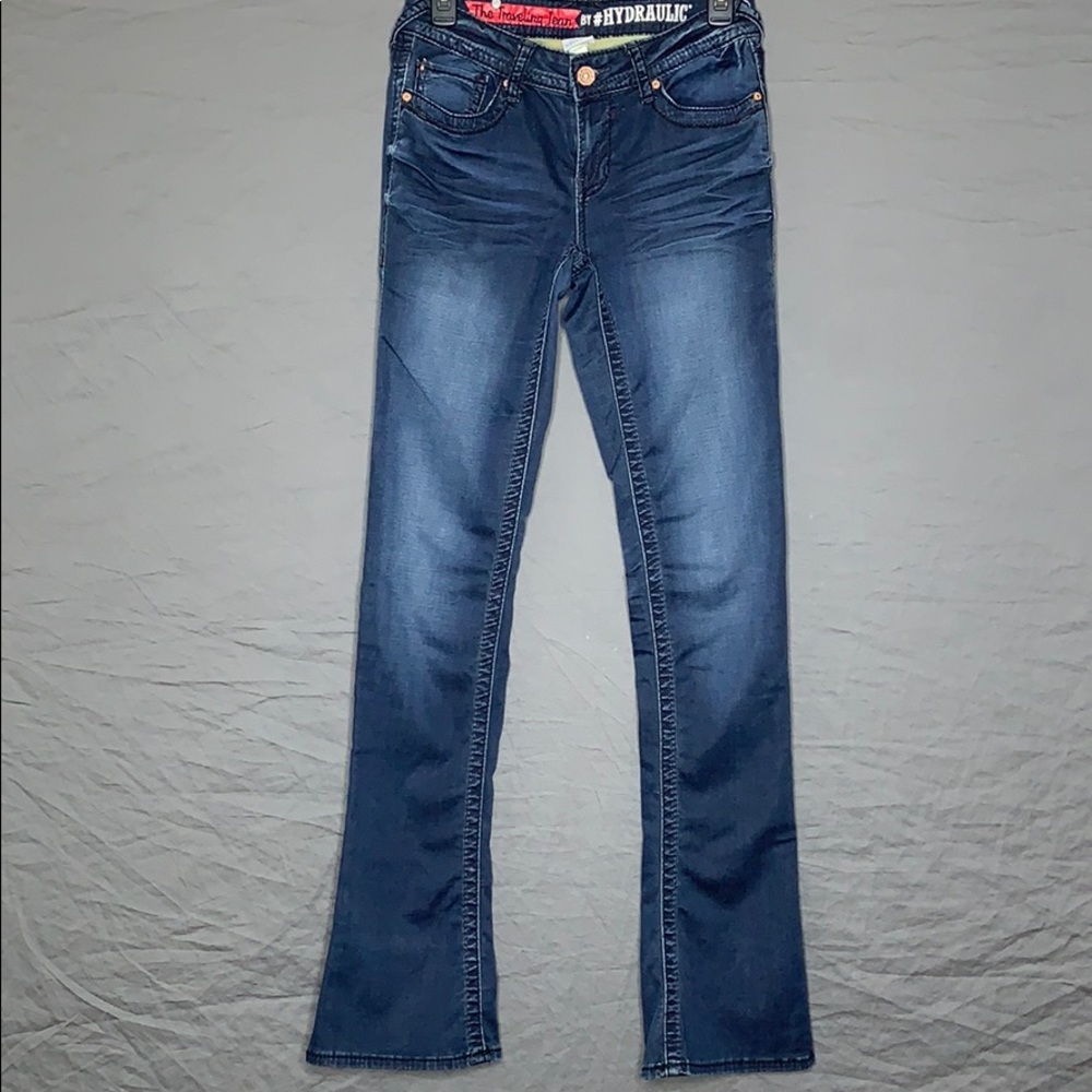 Vintage dark blue jeans